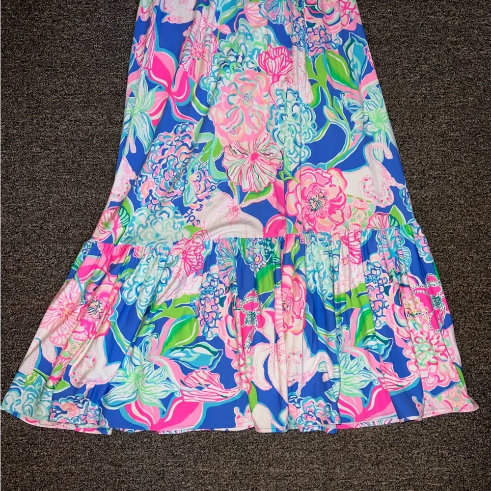 Lilly Pulitzer Jessi Midi Dress - Peony For Your Thoughts - Small - NWOT - Picture 3 of 4